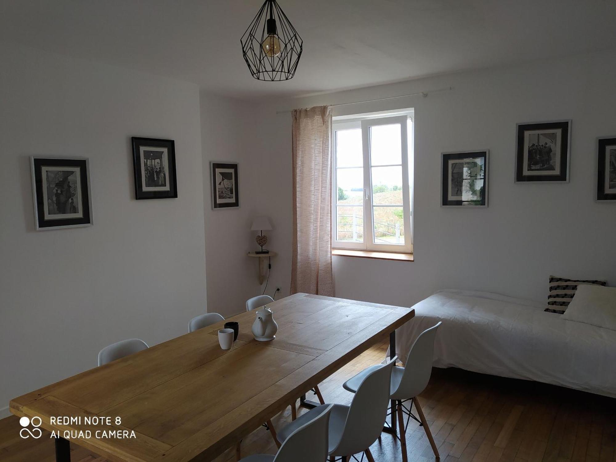 Gite Calme 4 Chambres, Terrasse Privative, Draps Inclus - Germonville - Fr-1-584-167 Exterior foto